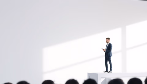 Max Jaderberg erläutert die Fortschritte bei AI-gestalteten Medikamenten auf der WIRED Health Veranstaltung in London.