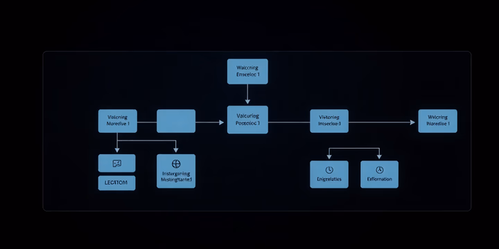 Workflow-Diagramm für die Evaluierung multimodaler Vision-Modelle mit PerceptionBench.