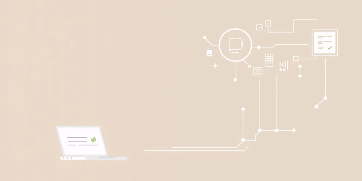 Technische Illustration zur automatisierten Sprachverarbeitung