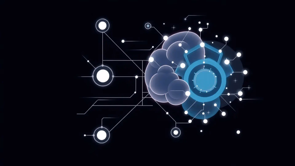 Technische Darstellung der augmentierten Intelligenz