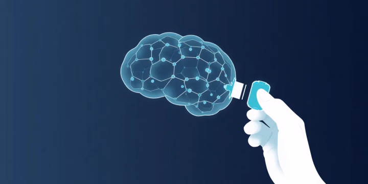 Illustration zur künstlichen Intelligenz in der Telemedizin