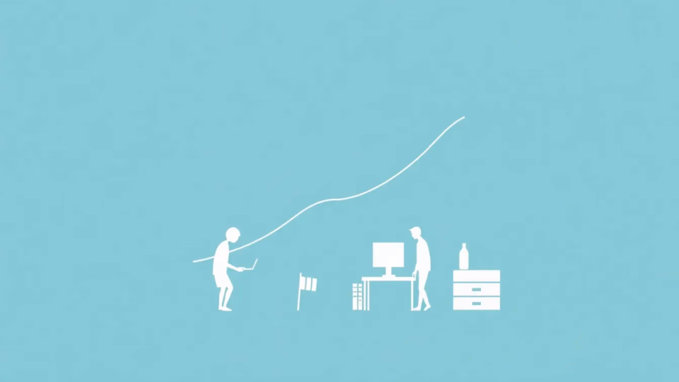Illustration zum Einfluss von KI auf die Arbeitnehmerproduktivität