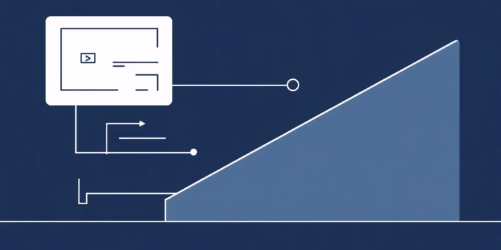 Technische Illustration von erklärbarer Verstärkungs-KI