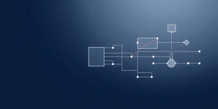 Technische Illustration zur adaptiven Optimierung in KI-Systemen