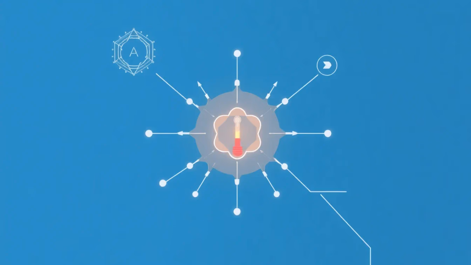Illustration von Künstlicher Intelligenz in der Pharmaforschung