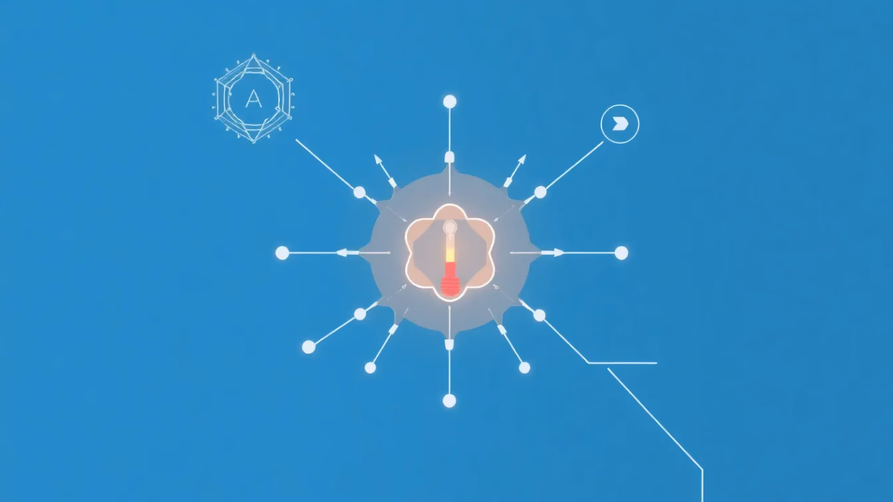 Illustration von Künstlicher Intelligenz in der Pharmaforschung