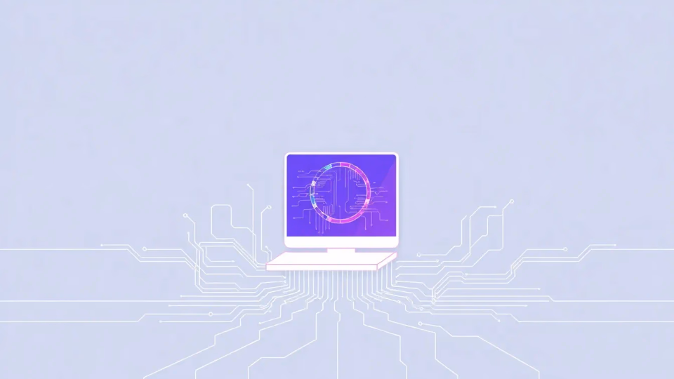 Illustration von Edge Computing in Verbindung mit KI