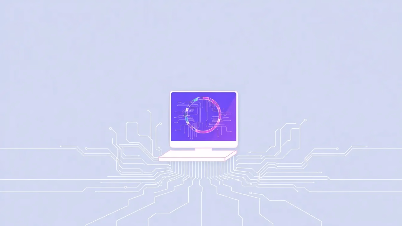 Illustration von Edge Computing in Verbindung mit KI