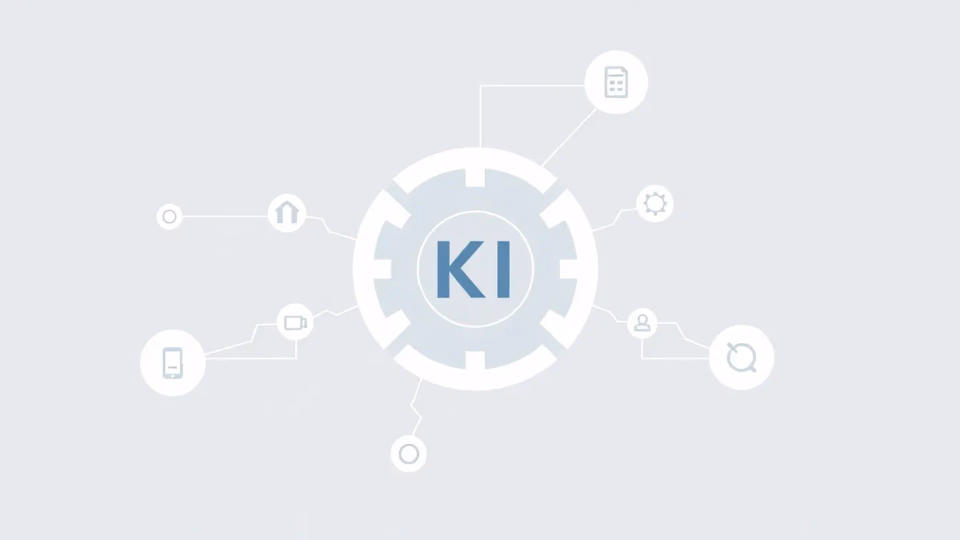 Illustration zur sicheren Implementierung von KI-Technologien