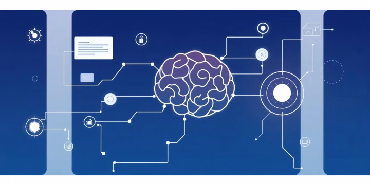 Illustration der Anwendungen von künstlicher Intelligenz in der Forschung