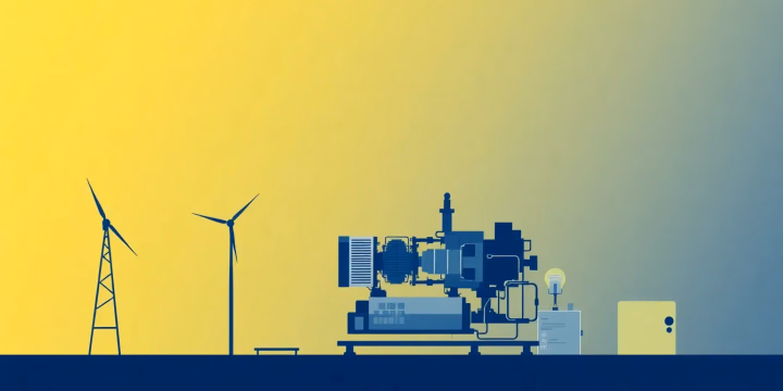 Technische Illustration zu adaptivem maschinellem Lernen in der Energieoptimierung