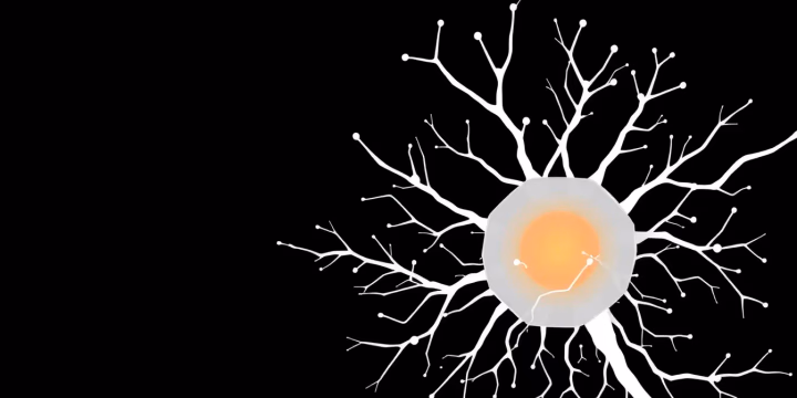 Technische Illustration von neuronalen Interpretationstechniken