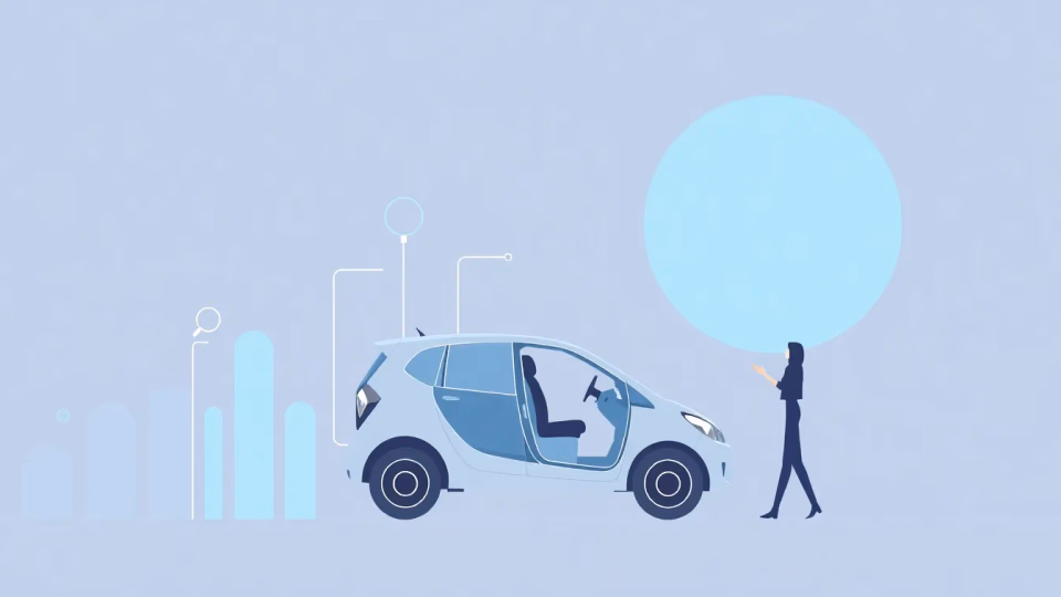 Technische Illustration zur verantwortungsvollen Nutzung von KI-Technologien