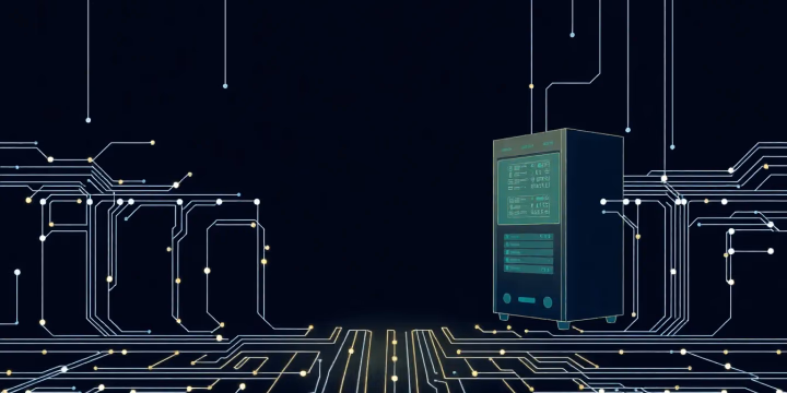 Illustration zur Rolle der Künstlichen Intelligenz im Supercomputing