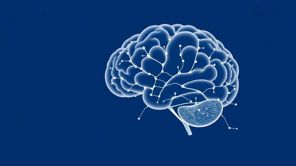 Technische Illustration der neuronalen Architektur Suche