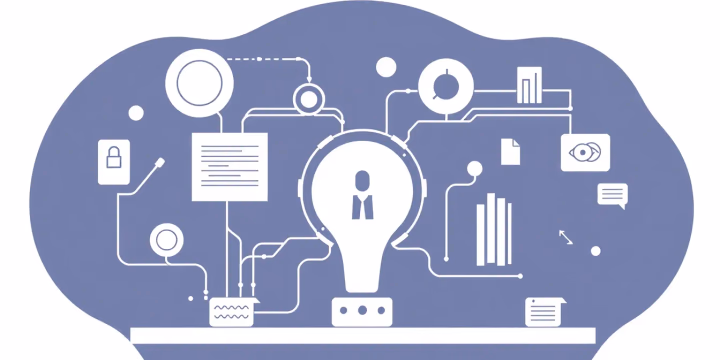 Diagramm zur intelligenten Beschaffung mit KI