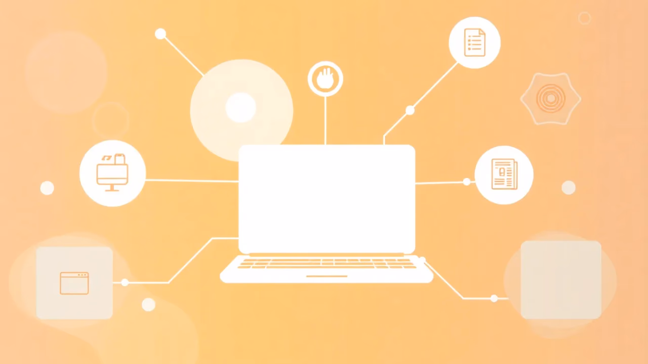 Technologische Darstellung von intelligenter Datenintegration