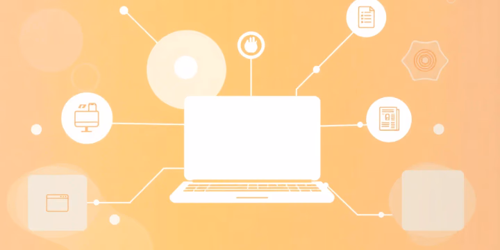 Technologische Darstellung von intelligenter Datenintegration