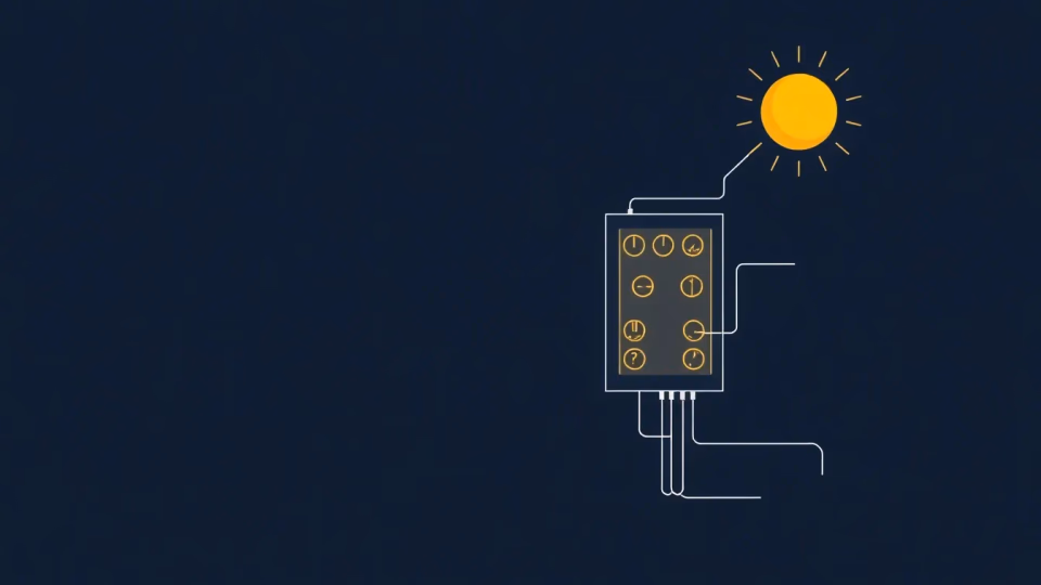 Technische Illustration von Künstlicher Intelligenz in Energiespeicherung