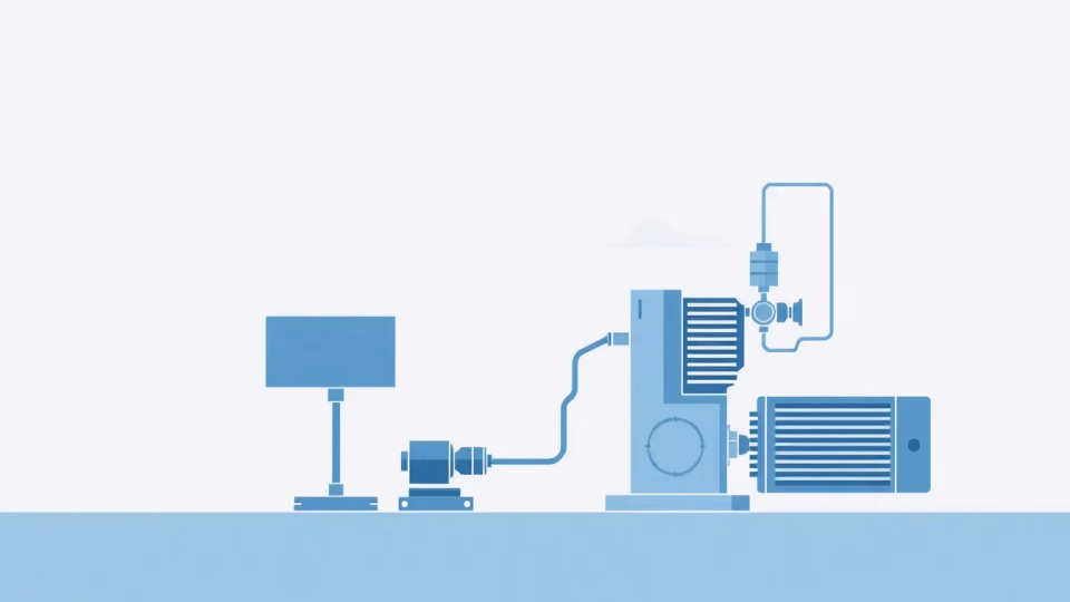 Illustration der Predictive Maintenance mit KI in der Industrie