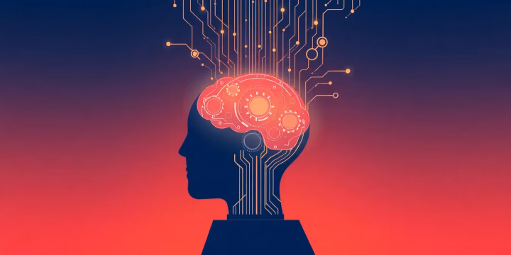 Technische Illustration zu emotionaler Intelligenz in Maschinen