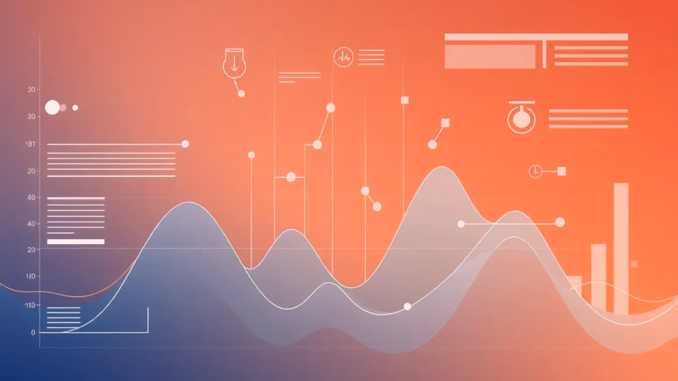 Technische Illustration zur interaktiven Datenvisualisierung mit KI