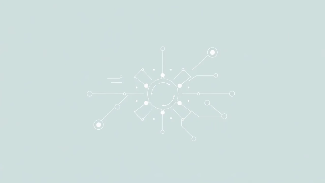 Technologische Illustration von adaptiven Lerntechnologien in KI