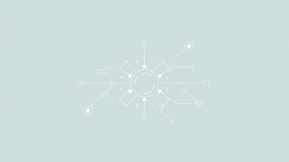Technologische Illustration von adaptiven Lerntechnologien in KI
