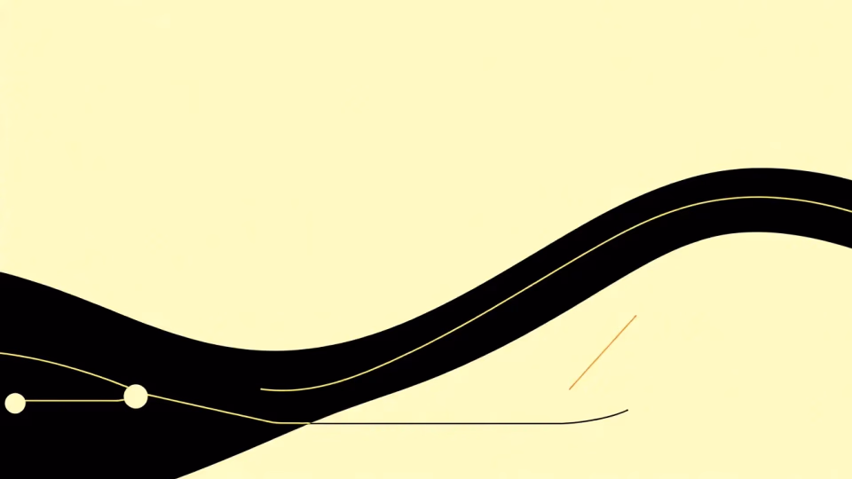 Minimalistische technische Illustration zur Kaufsignalanalyse mit KI