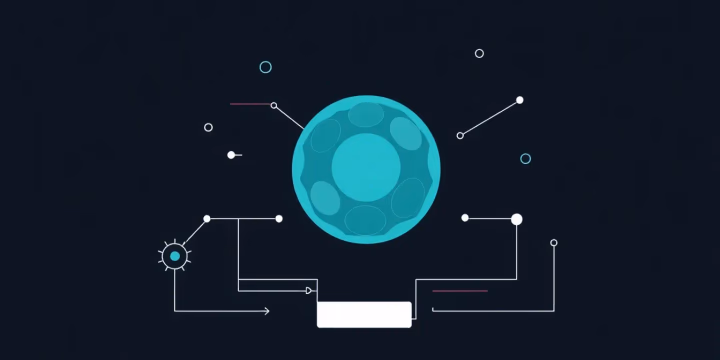 Illustration von semi-supervised Learning Ansätzen in der Künstlichen Intelligenz