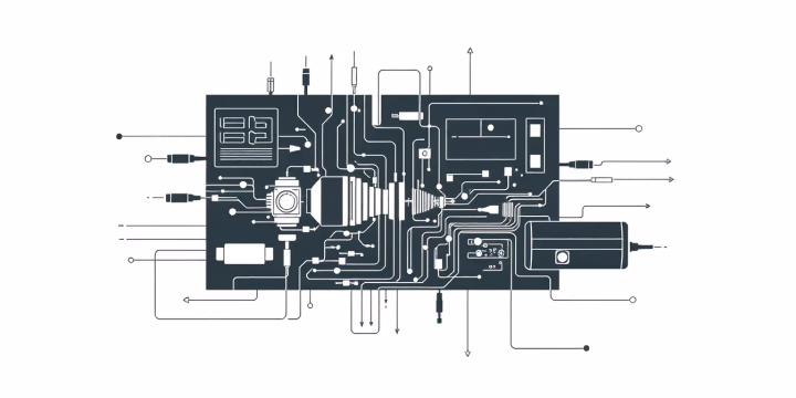 Illustration zur automatisierten Bildanalyse mit KI