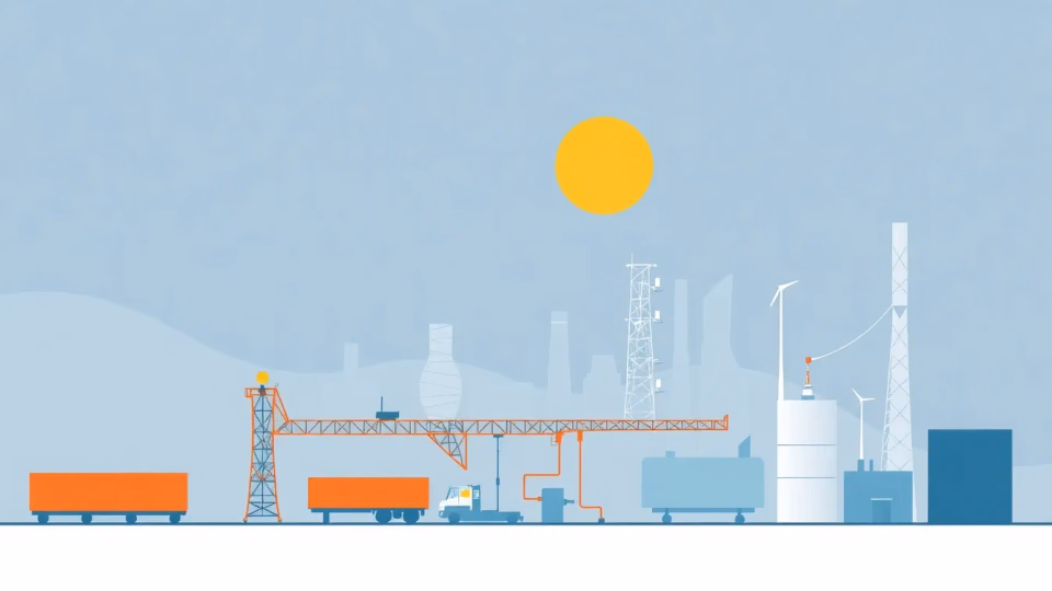 Technische Illustration von intelligenter Nutzungsoptimierung in der Industrie