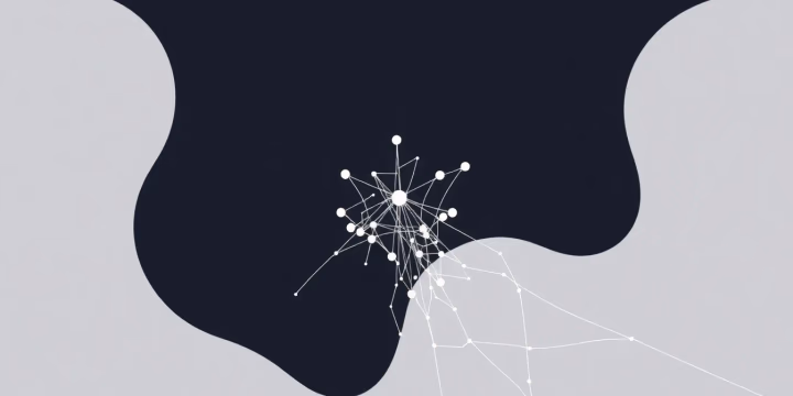 Technische Illustration zur spontanen Generierung in neuronalen Netzwerken