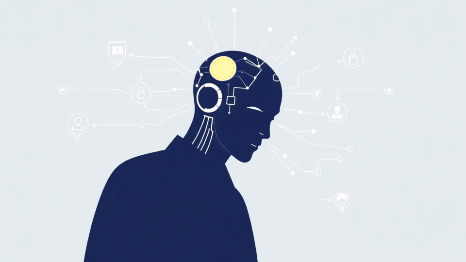 Technische Illustration zu KI in der Personalentwicklung