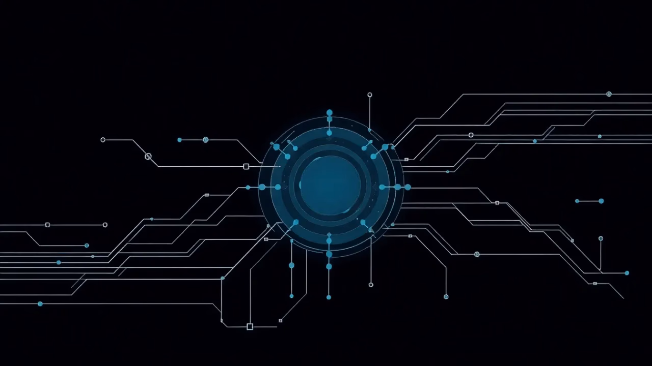 Schwarmintelligenz in der Künstlichen Intelligenz visualisiert