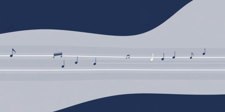 Illustration von KI in der Musiktherapie