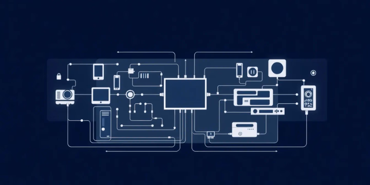 Technische Darstellung hybrider Steuerungssysteme
