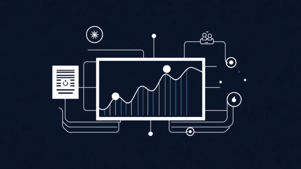 Technische Illustration zur Vorhersageanalytik in KI-Systemen