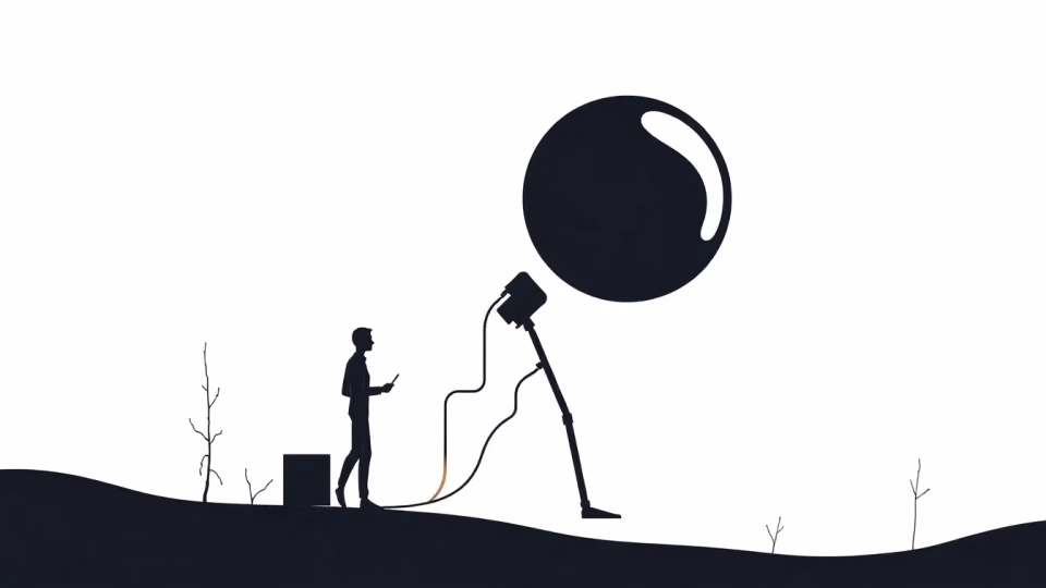 Illustration von Künstlicher Intelligenz in den Naturwissenschaften.
