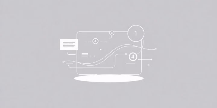 Technische Illustration zu dynamischen Interaktionsdesigns in KI