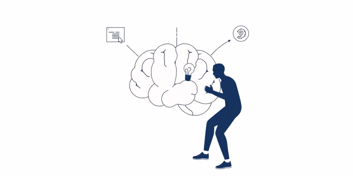 Illustration von künstlicher Intelligenz im Sporttraining