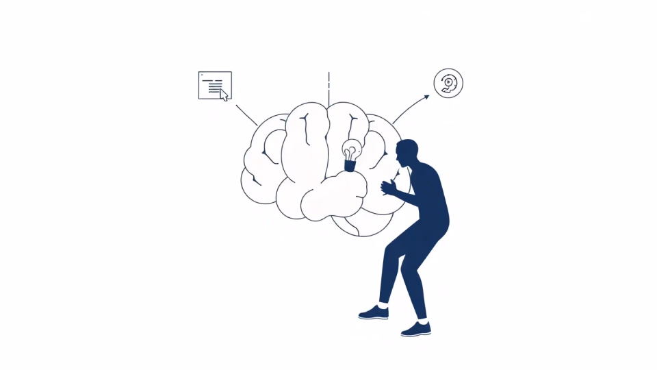 Illustration von künstlicher Intelligenz im Sporttraining