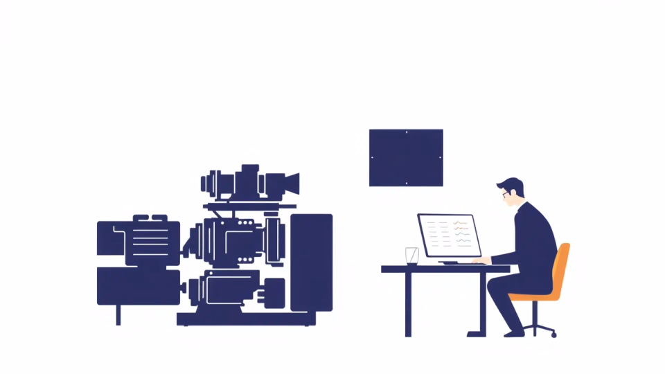 Illustration von adaptivem maschinellen Lernen in der prädiktiven Analytik
