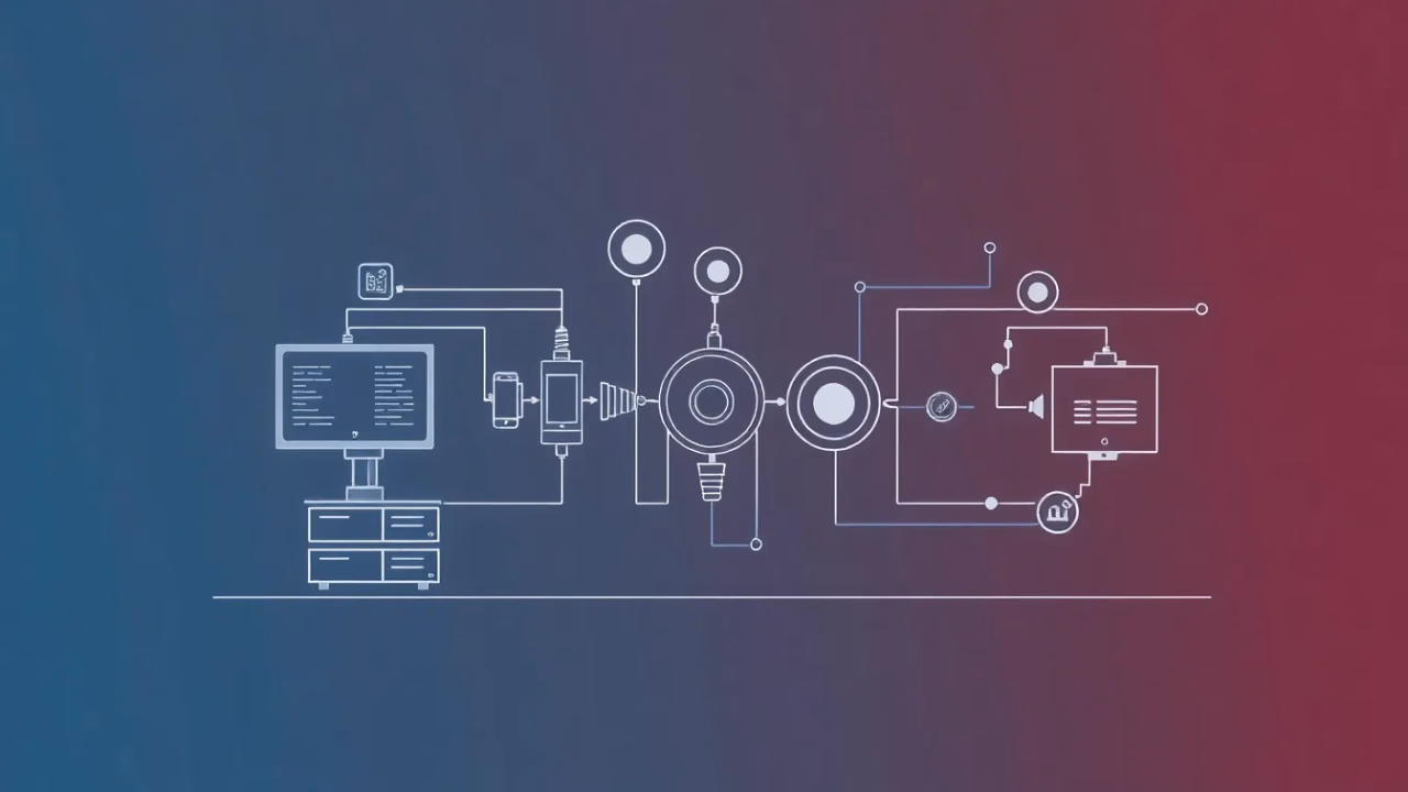 Technische Darstellung autonomer kollaborativer Systeme