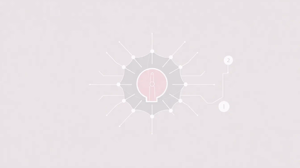 Technische Illustration von KI-Anwendungen in der Kriminalitätsanalyse