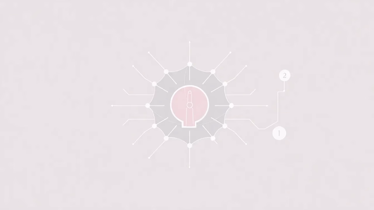 Technische Illustration von KI-Anwendungen in der Kriminalitätsanalyse