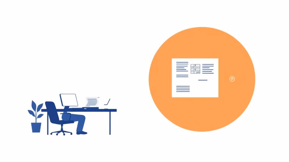 Technische Illustration zu Ethik in der KI-Ausbildung