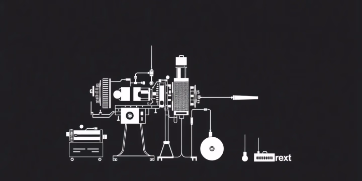 Technische Illustration von maschinellem Lernen in der Kunst