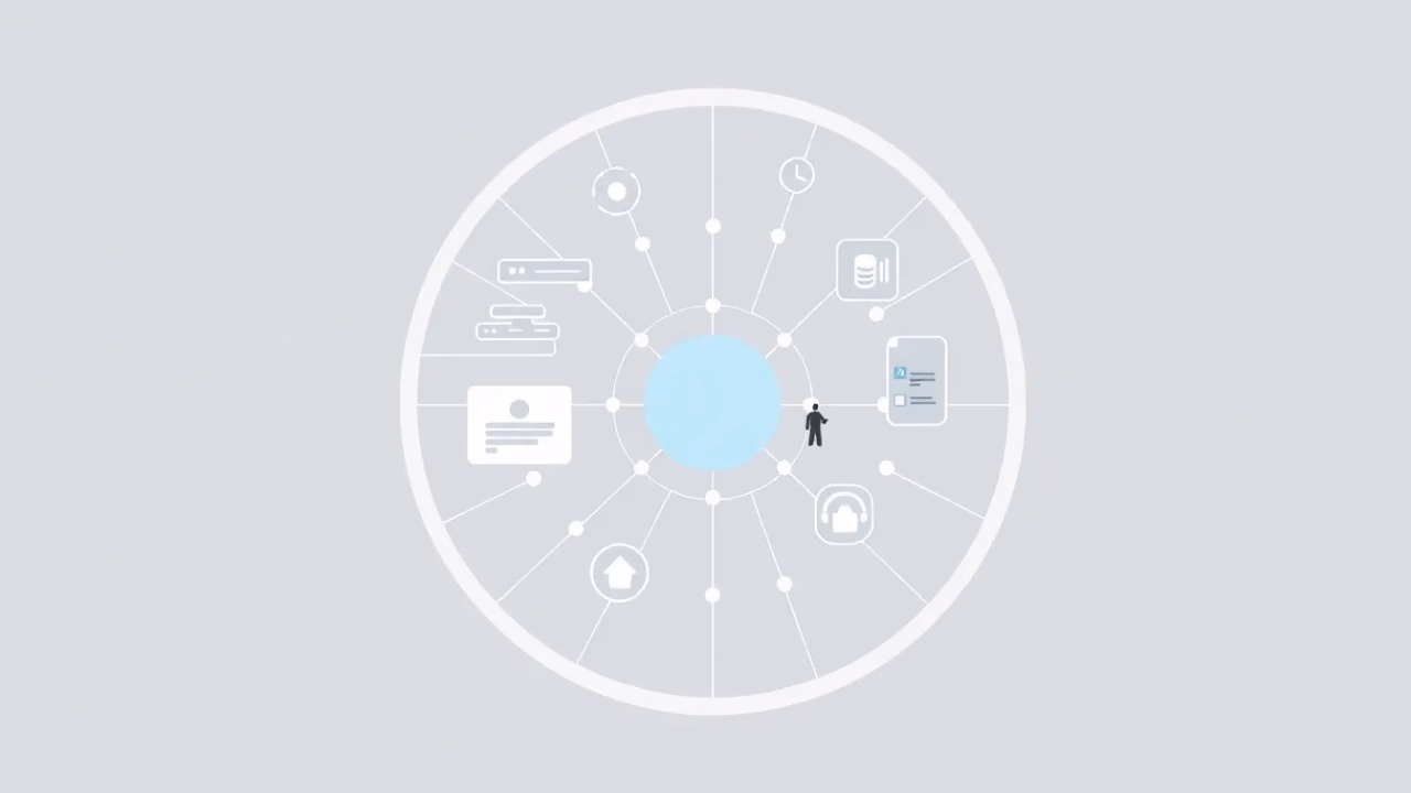 Illustration der kontextbasierten Informationsverarbeitung
