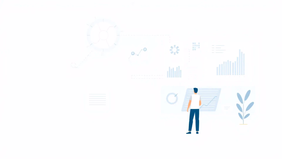 Abstrakte technische Illustration von KI-gestützten Kundeninsights